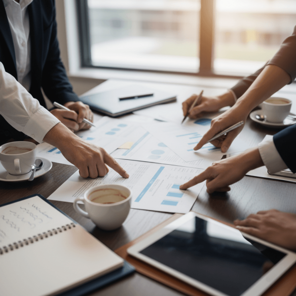 Réunion de sélection de logiciel comptable avec Plateforme Agréée intégrée pour PME